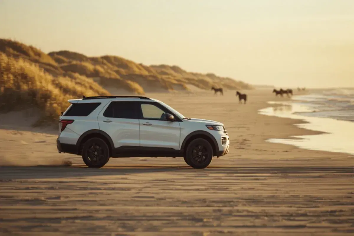 Driving on the Beach in Corolla: A 4x4 Guide to Carova and the Wild Horses