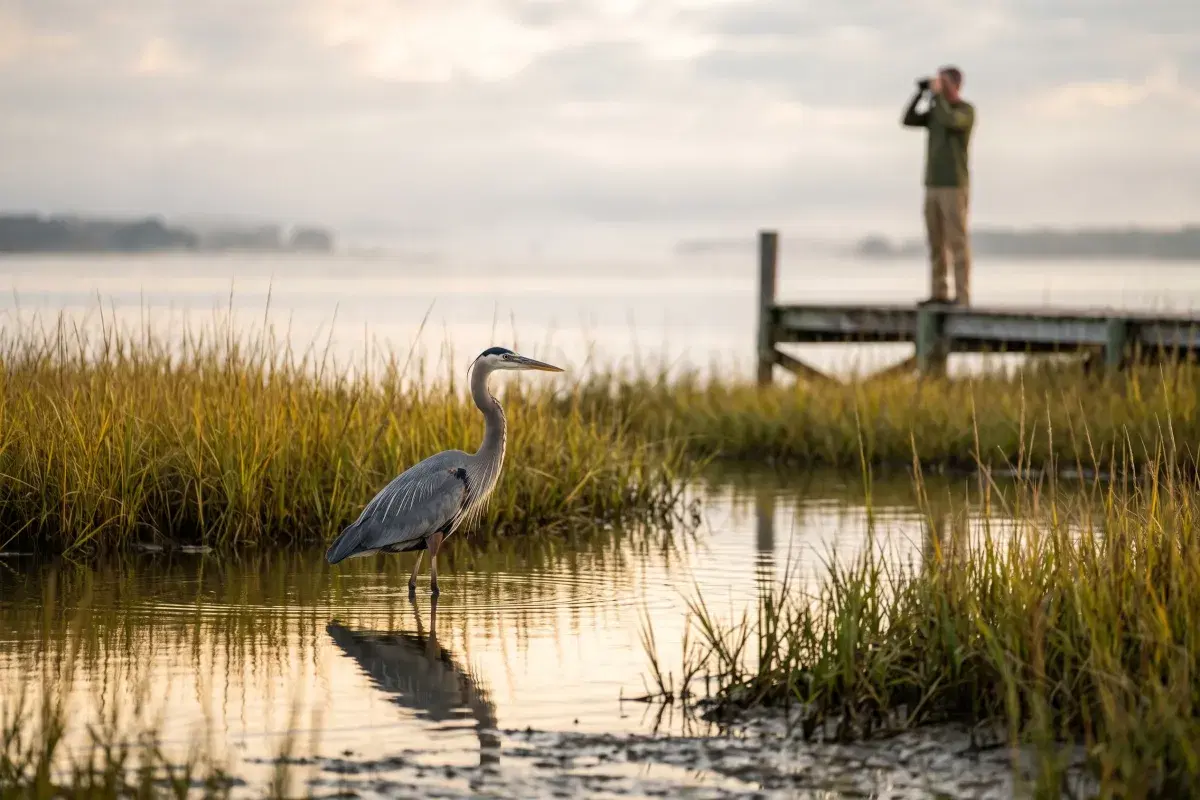 Wildlife Watching on the Outer Banks: Red Wolves, Black Bears, and the Wild Side of the Sound
