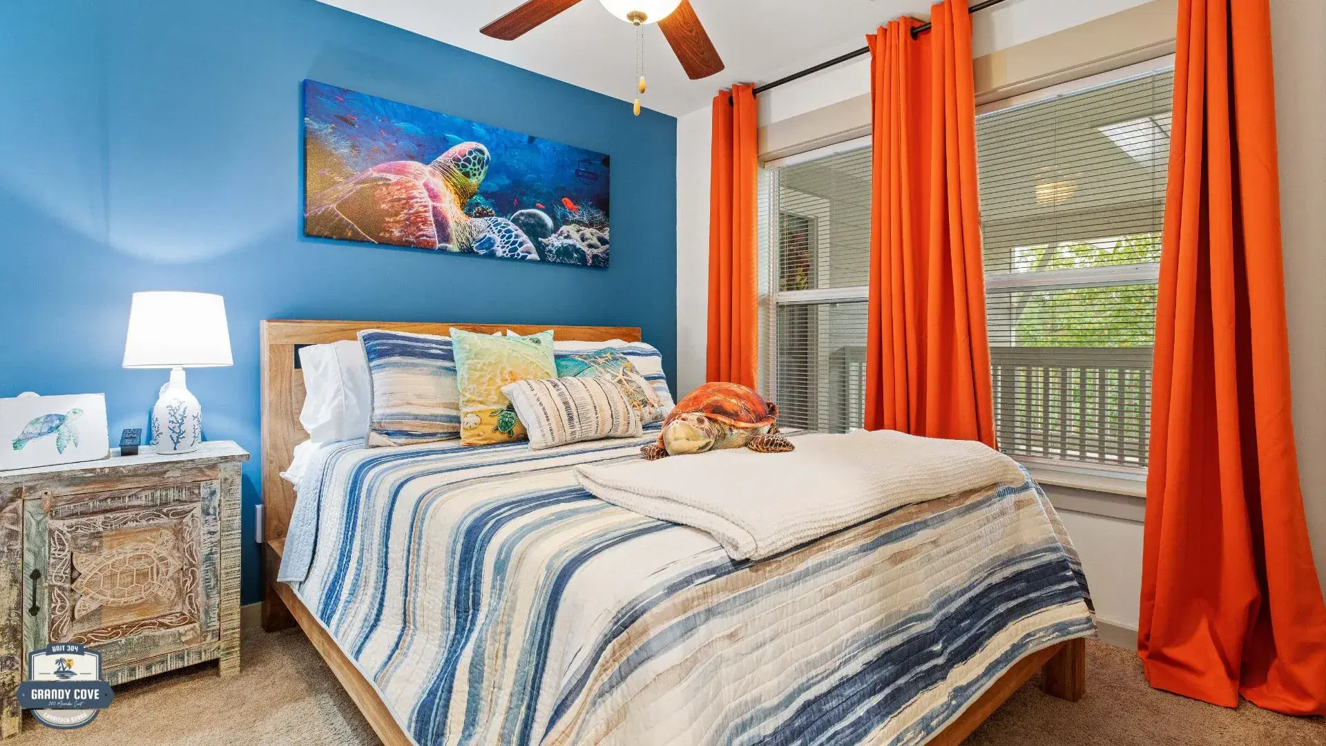 Grandy Cove bedroom