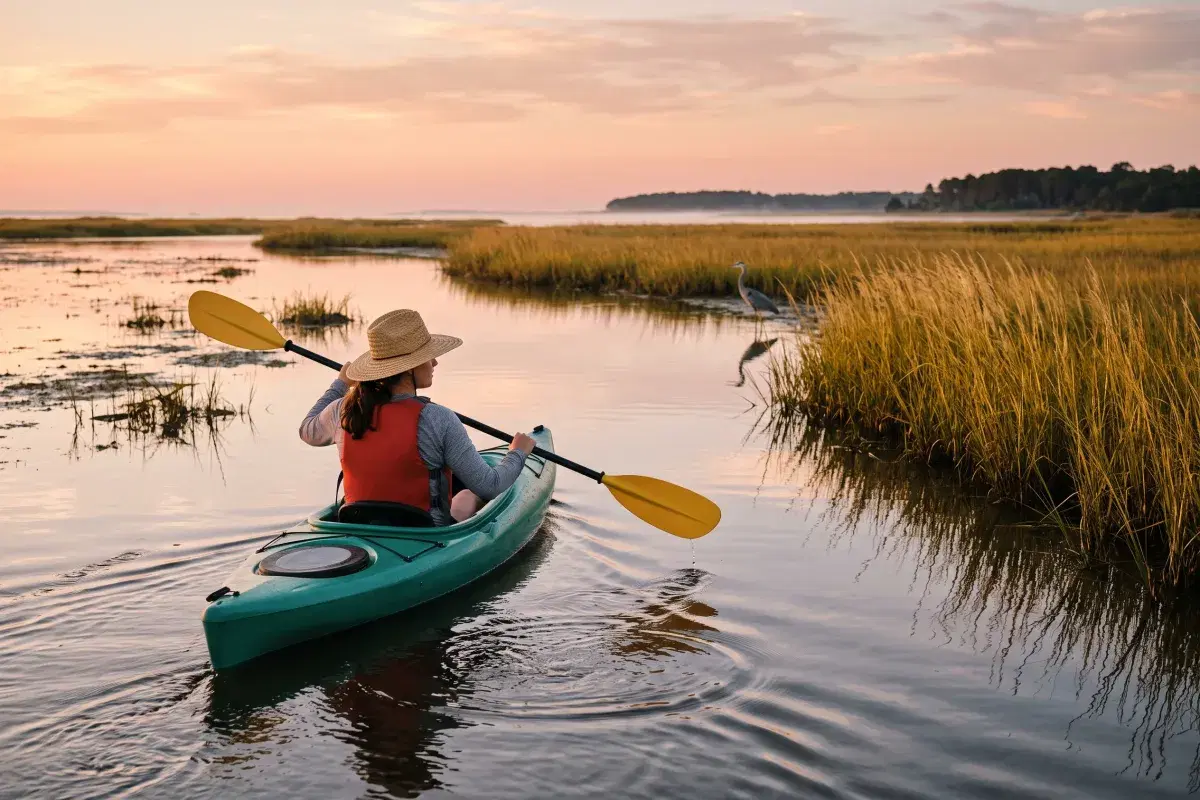 OBX Paddle Trails: The 10 Mapped Blueway Routes, Plus Paddling Currituck Sound
